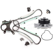Timing Chain kit Water Pump Engine Coolant Thermostat For Dodge Ram 1500	1999-04
