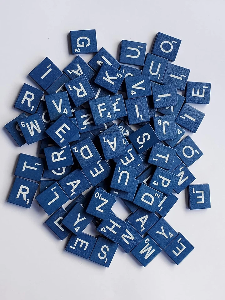 Juego de 100 azulejos de madera para raspar - Juego de reemplazo, álbum de recortes, artesanías, mensajes, Foto 4 de 4