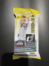 2021-22 Panini Donruss Basketball Value Pack/Fat Pack
