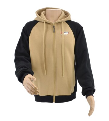 5903678618056 AWTOOLS SWEATSHIRT MIT REISSVERSCHLUSS T6/ BEIGE-SCHWARZ/ S AWTOOL