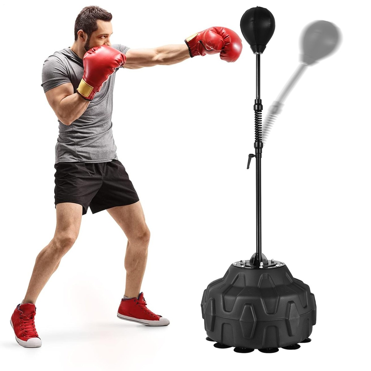 Punching Bag Freestanding Reflex Speed Boxing Bag Training
