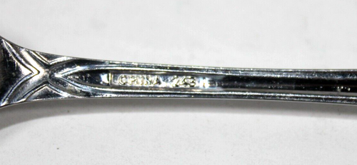 LIBBEY #243 Scalloped Stainless Flatware 3 Dinner Forks - Picture 3 of 3
