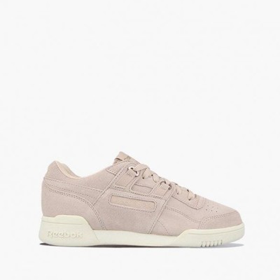 Reebok Damen Workout Lo Plus Wildleder Turnschuhe UVP £70 UK 3
