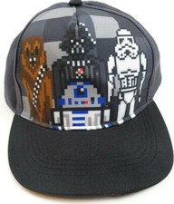 Lego Star Wars Youth Baseball Cap Hat Darth Vader Storm Trooper Chubacca