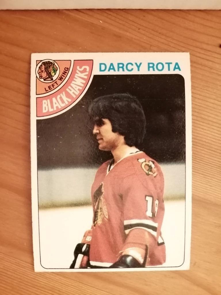 DARCY ROTA 1978 Topps Hockey #47   FREE SHIPPING