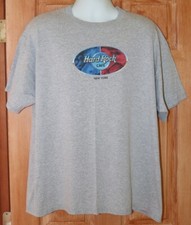 VINTAGE HARD ROCK CAFE NEW YORK T-SHIRT ONE SIZE GRAY XL Made in USA