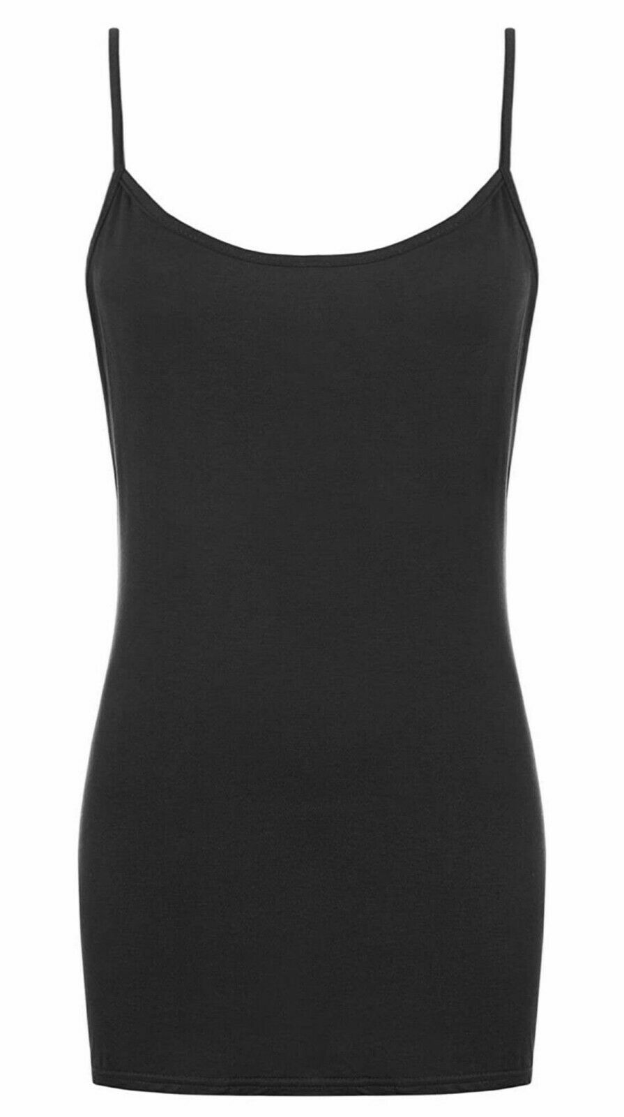 LADIES CAMI MINI DRESS TANK TOP CAMISOLE BODYCON WOMENS PARTY SUIT VEST