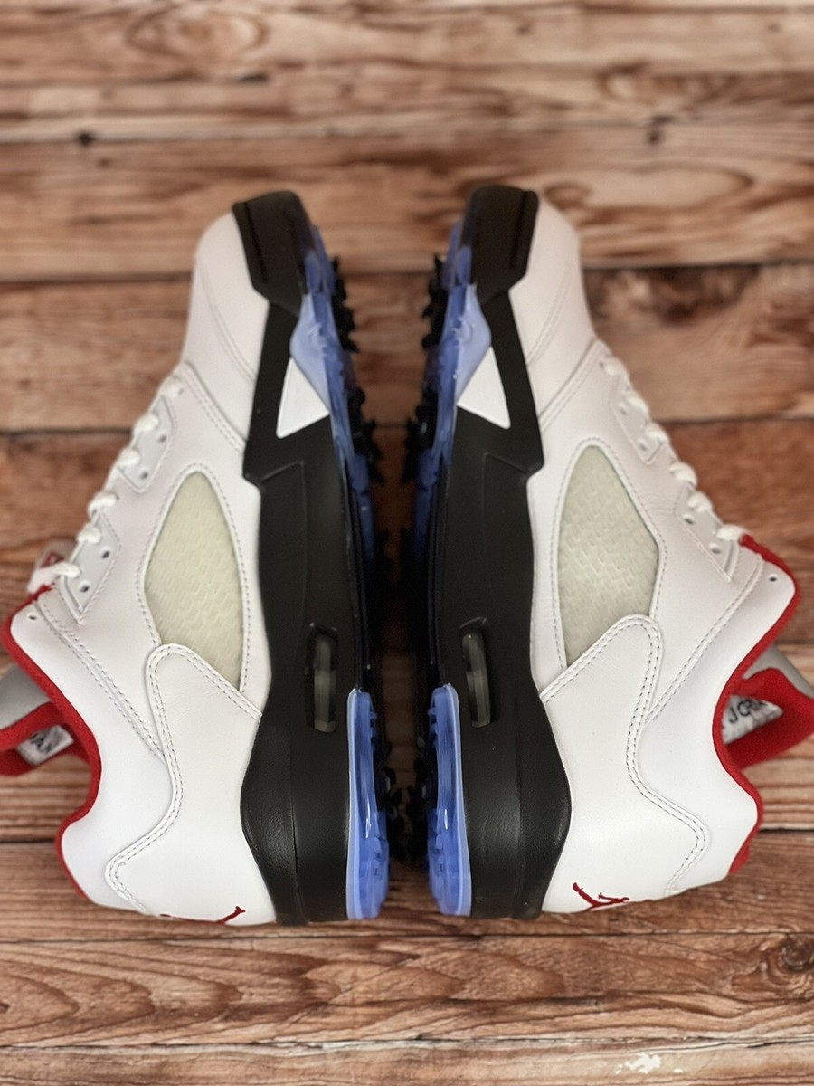 Nike Air Jordan V Low Golf Shoes CU4523-100 Men display picture 3