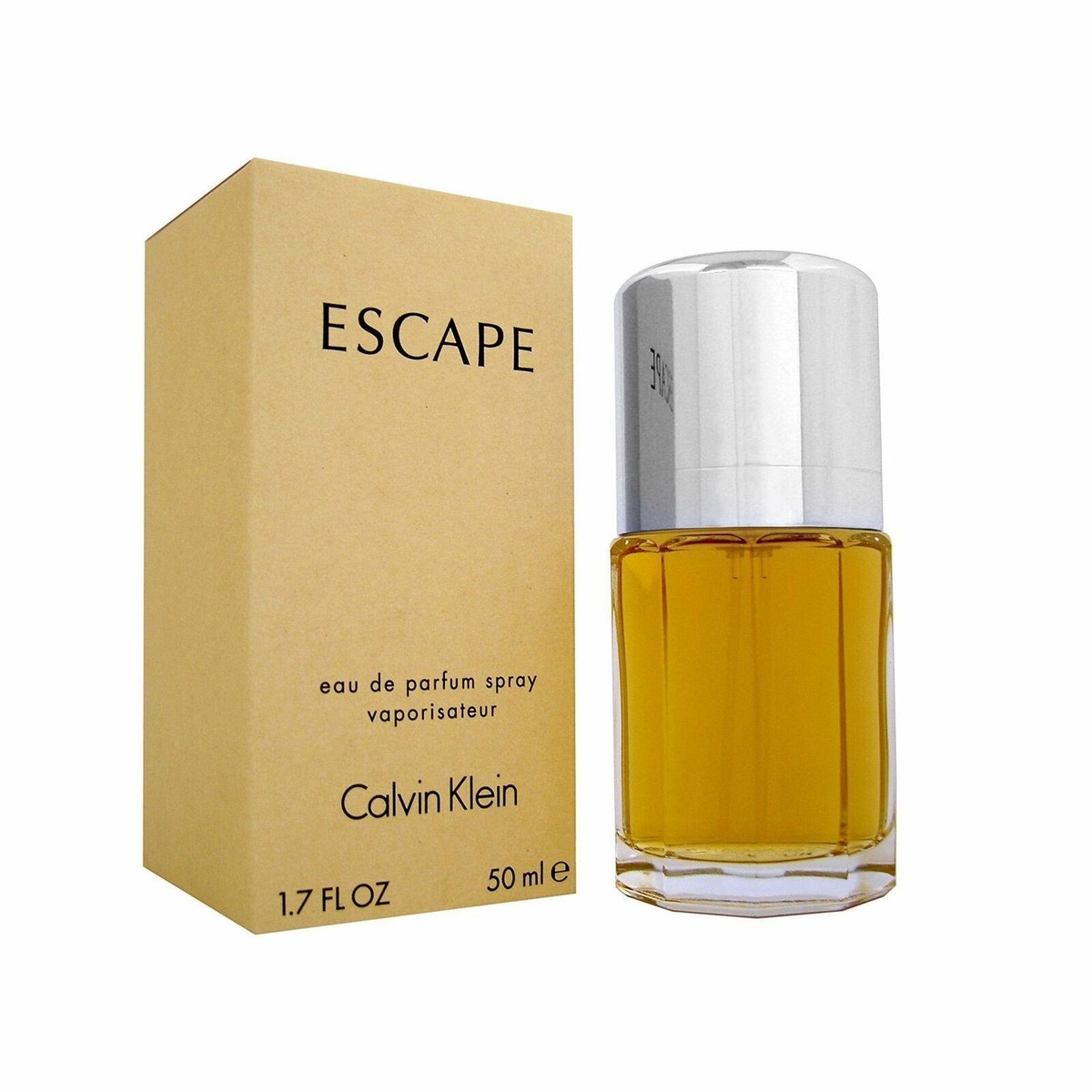 Calvin Klein Escape Eau De Parfum Spray Vaporisateur 1.7 Fl Oz New 