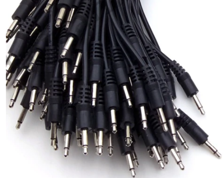 Cavi Per Modulari Cavi Patch Eurorack Pack Da 5 - Jack Mono 3,5 Mm Per Modulare, Trigger CV Corti Jack 3.5 Mm Mono - Foto 3