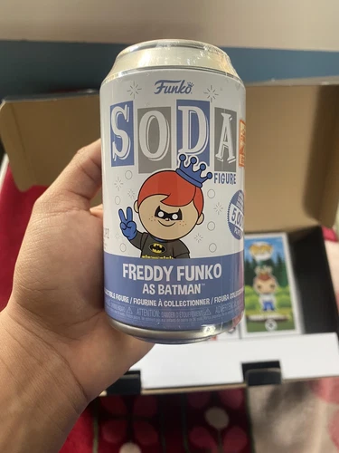 Funko Vinyl SODA: Freddy Funko - Freddy Funko as Batman