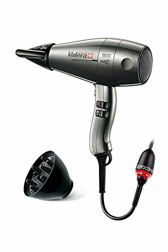 Valera SXJ 8600 D RC Asciugacapelli Swiss Silent Jet Ionic, Grigio (T7j)