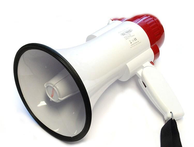 Thumbnail - Megaphon Megaphone Megafon 10w Mit Aufnahme Hy1002b