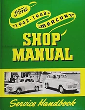 Ford Overhaul and Repair Shop Manual 1942 1946 1947 1948 Repair Service Mercury
