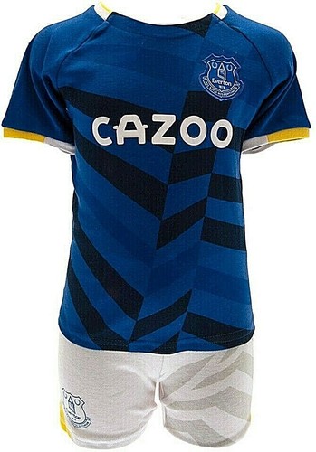 EVERTON FC BABY SHORT SLEEVE T-SHIRT & SHORTS FOOTBALL KIT EFC SET - Picture 9 of 11