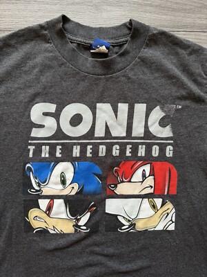 00's Mexico製　SONIC s/s t shirt Vintage 2000's Sonic THE HEDGEHOG SEGA Video Games T-shirt