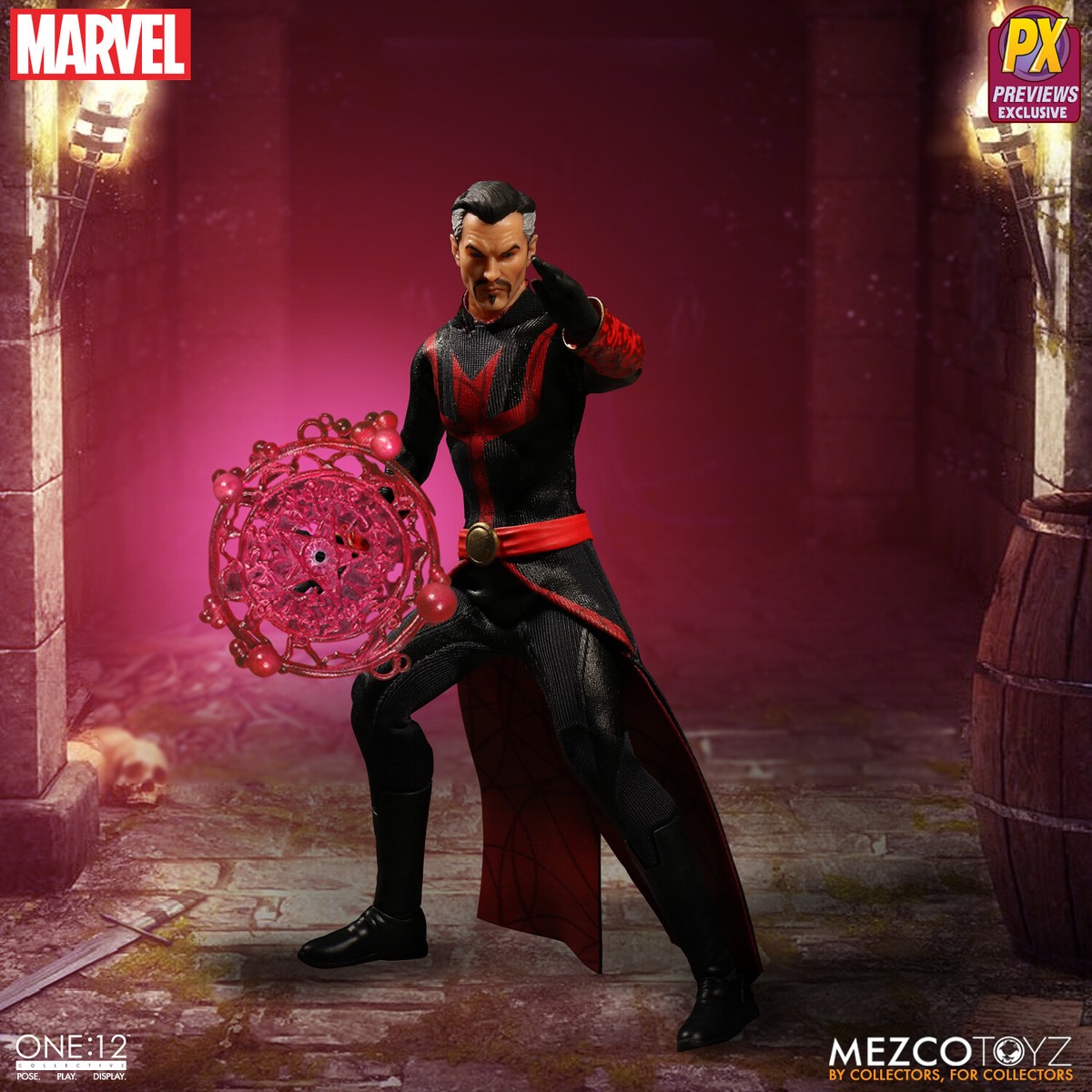 MARVEL DOCTOR STRANGE ONE:12 フィギュア MEZCO ONE-12 COLLECTIVE MARVEL DOCTOR STRANGE ACTION FIGURE