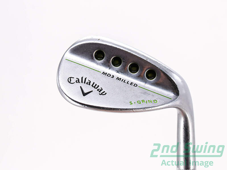 Callaway MD3 Milled Chrome S-Grind 56° Sand Wedge Graphite Stiff Right 36in