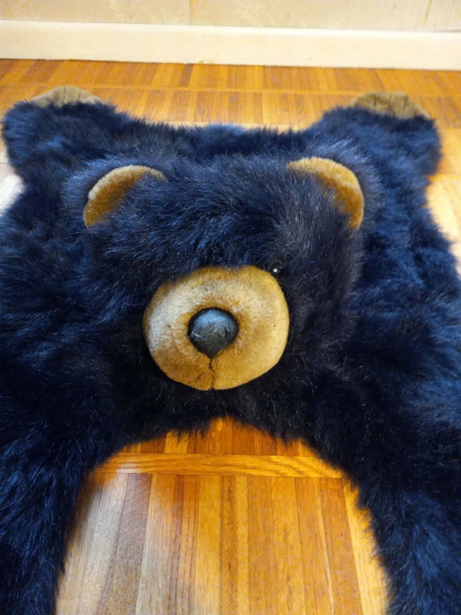 Fancy Zoo Plush Brown Faux Bear Rug 40 x 30 A A Company kids