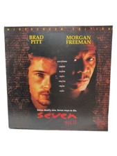 Seven - Laserdisc - Morgan Freeman - Brad Pitt - David Fincher - (1995)
