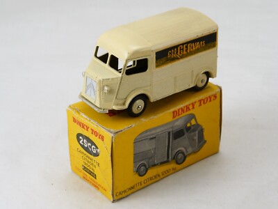 Dinky Toys 25C Citroën 1200 Kg Tube 1/43 - Utilitaire Français Gris