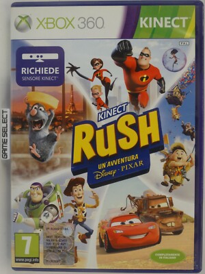 Kinect Rush A'Adventure Disney Pixar xbox 360 pal - - Complete