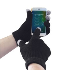 Portwest Touchscreen Knit Gloves Warm Comfort Dexterity Knitted Cuff GL16