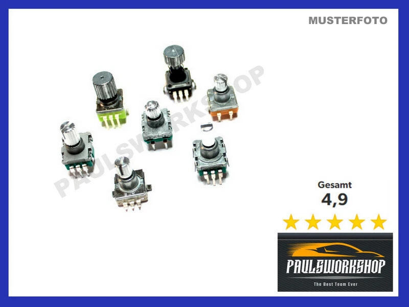 Mercedes-Benz Drehregler Potentiometer Becker BE1150 BE1492 BE1692 BE2210 BE1490