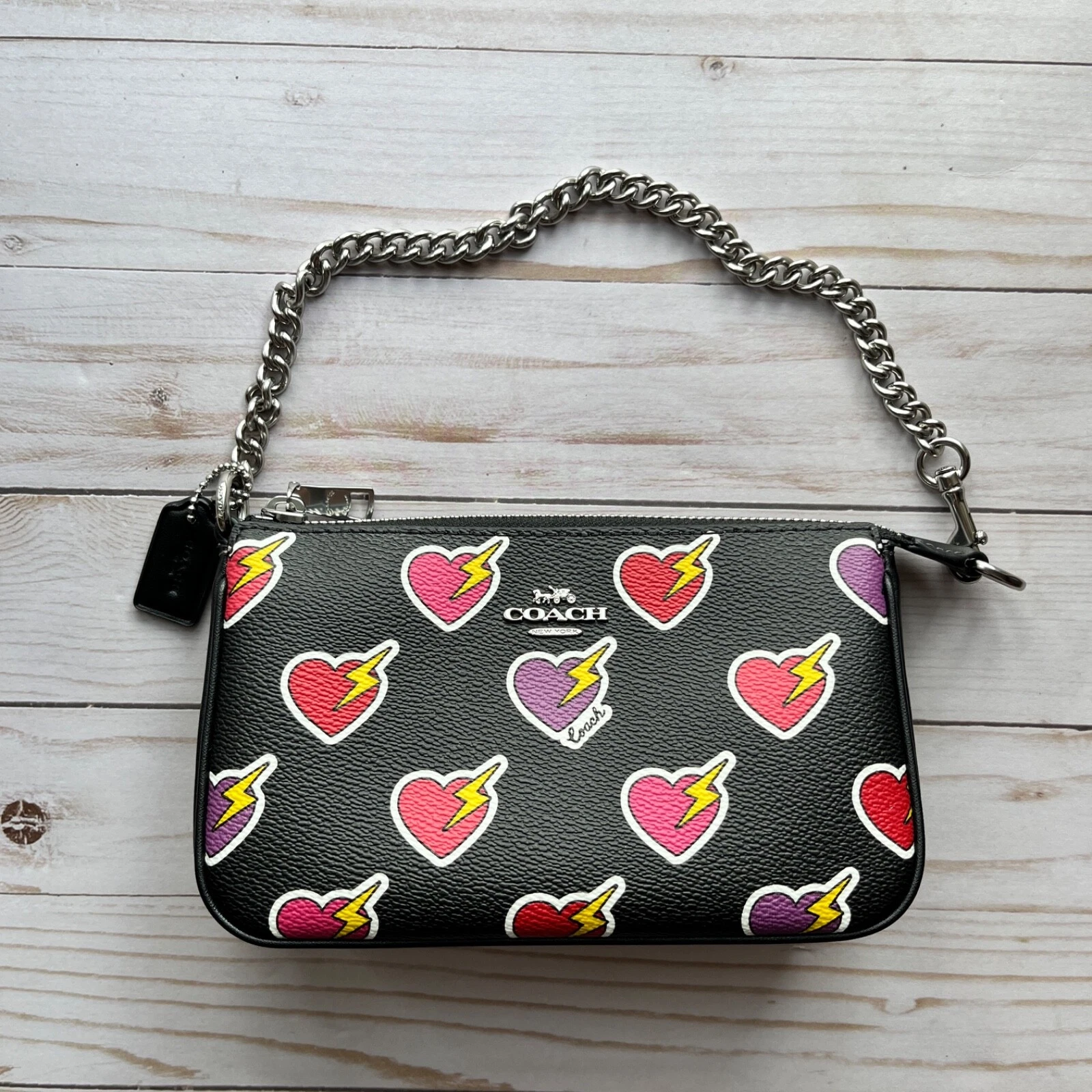 Borsello pochette pochette da polso Coach donna Nolita 19