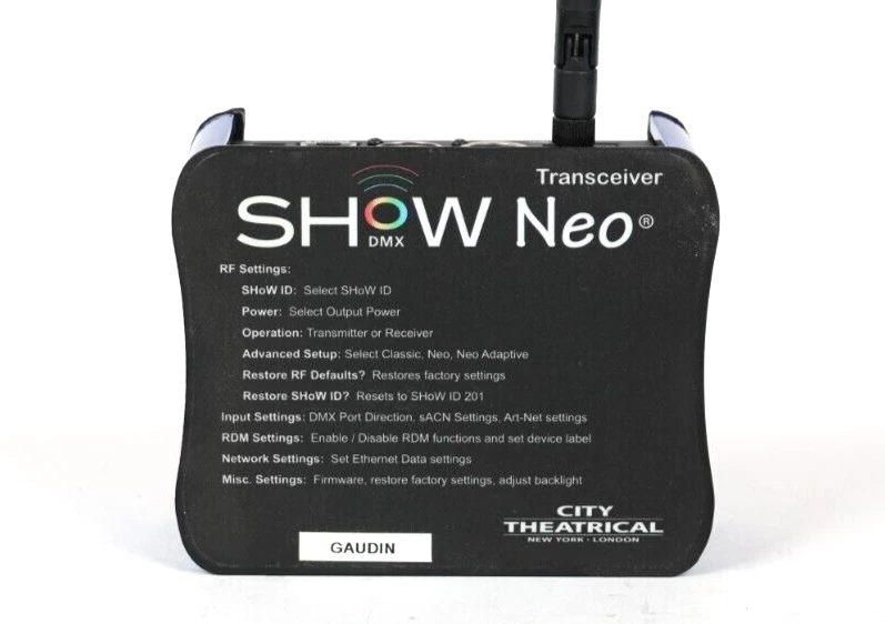 MINT! City Theatrical 5701 Color Kinetics SHoW DMX NEO Transceiver - SN 24234 - Image 3 of 4