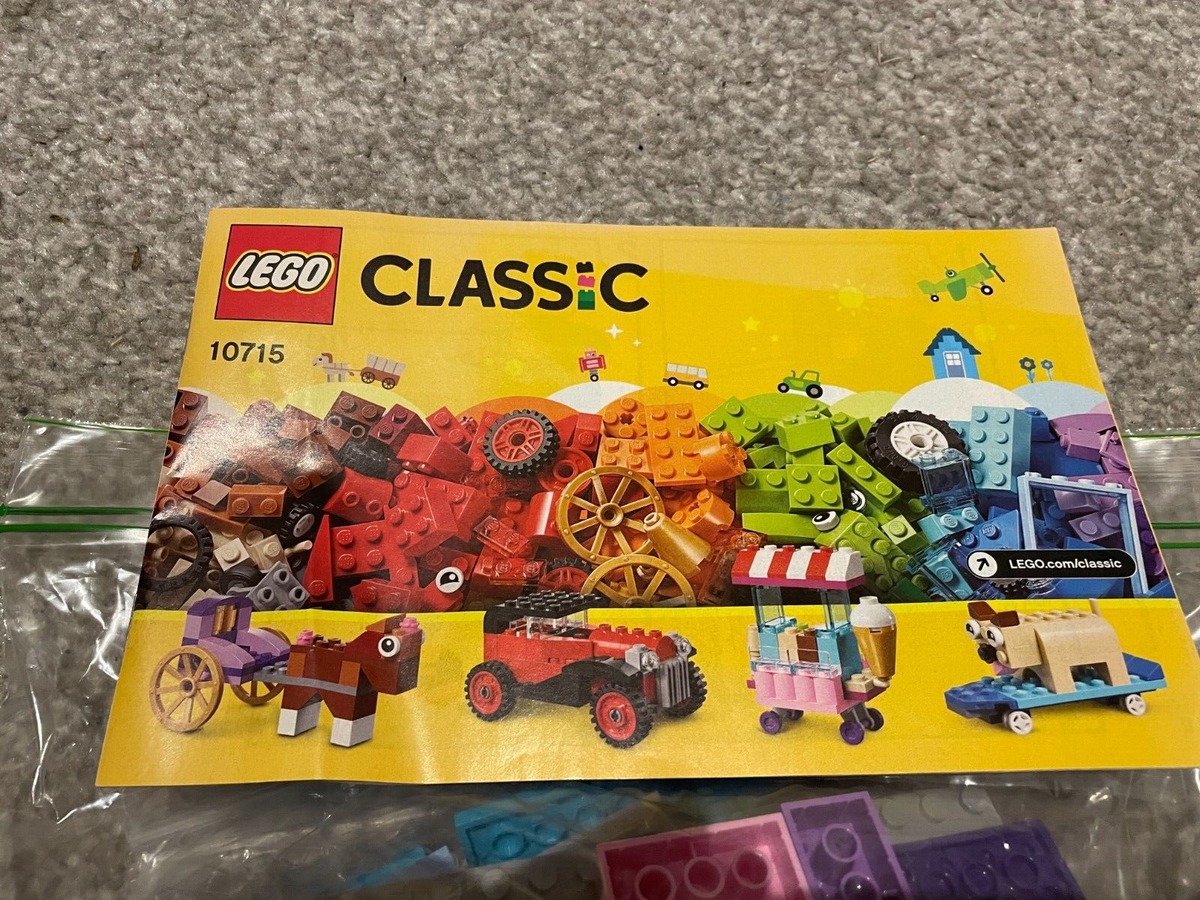 Car Lego Classic Istruzioni 10715 Car Classic 10715 Lego Lego