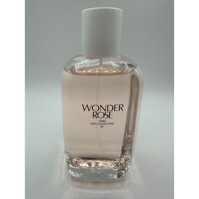 Zara Day Collection 01 Wonder Rose Eau De Toilette EDT oz New