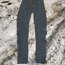 ATHLETA 7/8 Green Leggings Mesh Insert Size XS NWOT