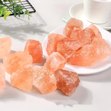100g Natural Himalayan Pink Salt Rough Authentic Raw Crystal Chunks Pure Rock