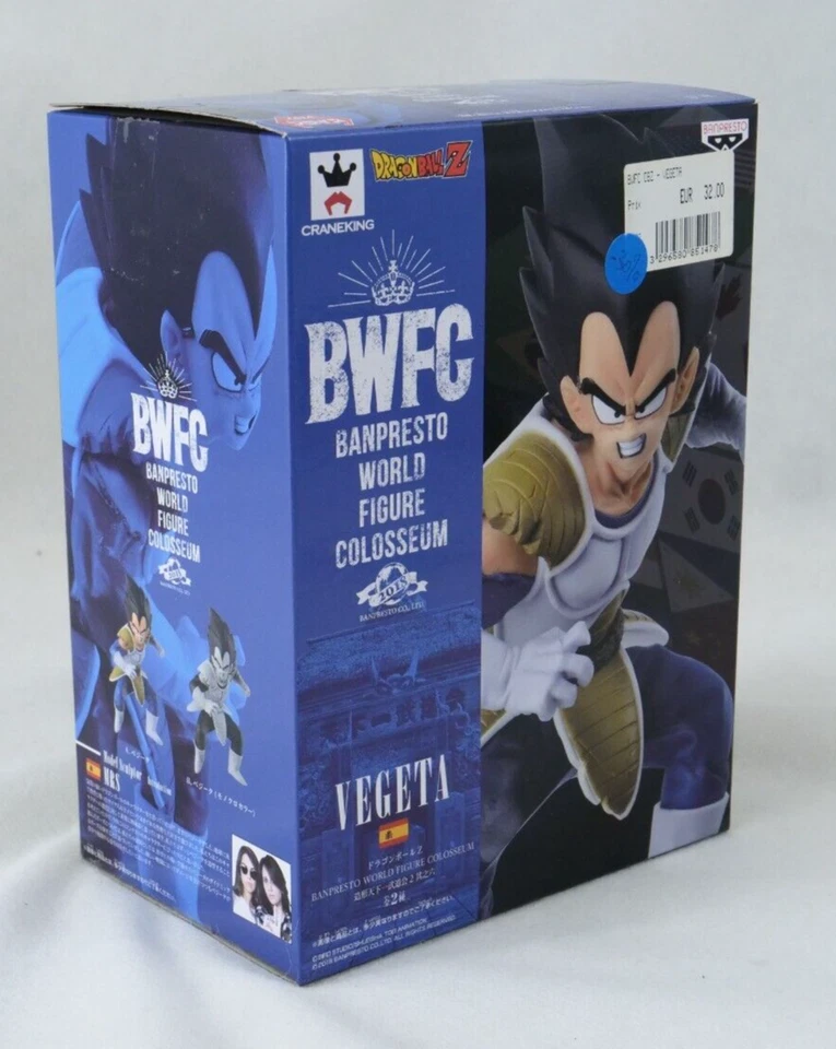 Dragon Ball Z Bwfc World Figura Colosseum 2 Vol. 6 PVC Figura Vegeta Japón Norma - Imagen 4 de 4