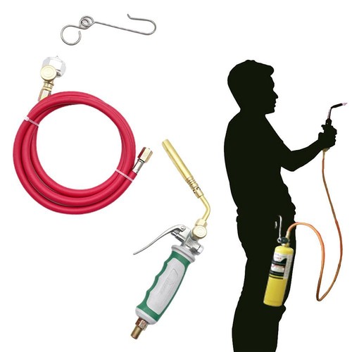 Welding Torch Brazing Torch Kit Welding Soldering Gun Mini Gas Little Torch - Picture 8 of 8