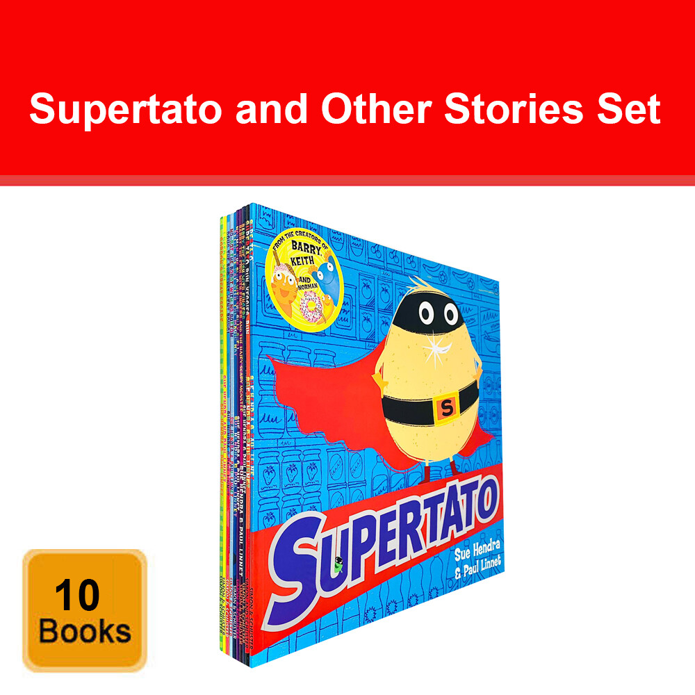 Supertato and Other Stories Collection 10 Books Set by Sue Hendra, Paul Linnet