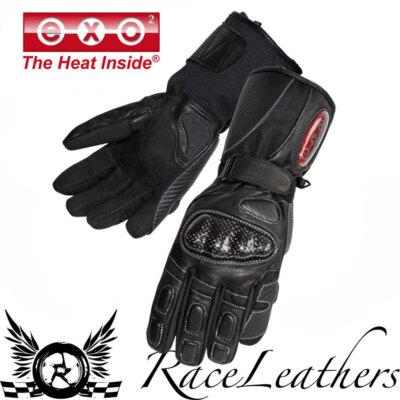 EXO STURMSCHILD MOTORRAD MOTORRAD LEDER TEXTIL SCHWARZ BEHEIZBARE HANDSCHUHE 2XS