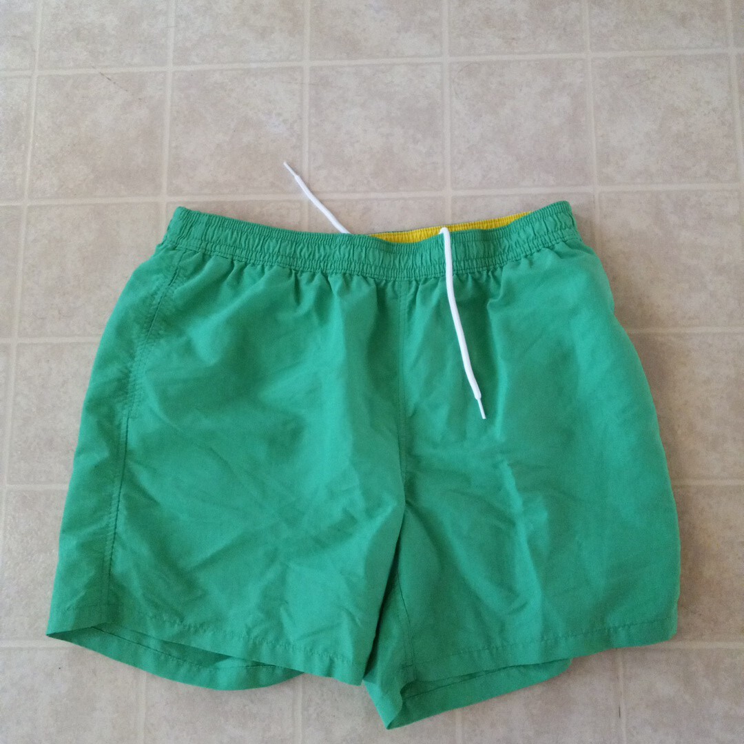 Polo Ralph Lauren Swimwear Men's Green Swim Trunks Si… Gem