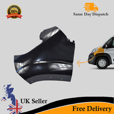 Front Wing Panel for Peugeot Boxer Passenger N/S WITH Wheel Arch Holes 2014+