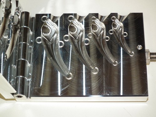 Saltwater Fish Jig -6.5 mold 1,2,3,4oz CNC Aluminum Swoosh - Picture 2 of 8