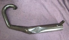 Rickman NOS Zundapp 125 MX Exhaust Pipe Muffler p/n R007 05 020 R007-05-020