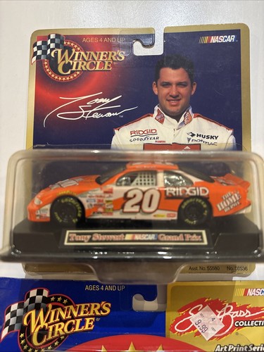 Tony Stewart Lot Of 2 #20 1999 NASCAR Winners Circle Rookie 1/43 Scale Diecast - Picture 2 of 3