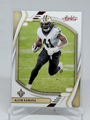 2021 Absolute Retail Red #67 Alvin Kamara New Orleans Saints B8E