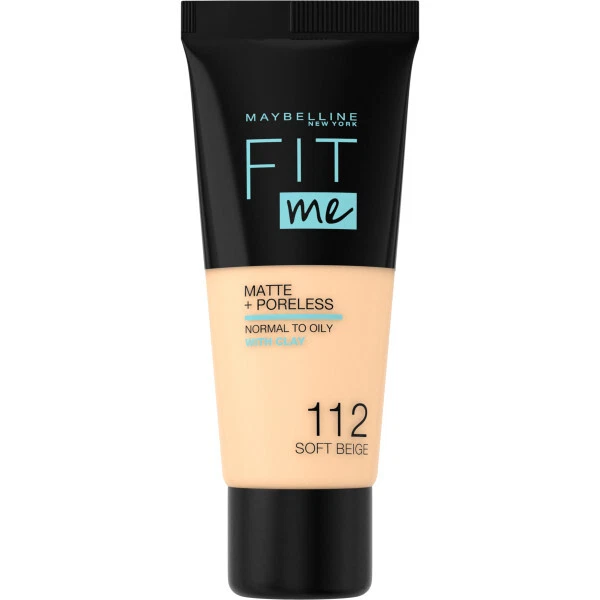 3600531544652 MAYBELLINE Fit Me Matte  Poreless Foundation podkład matujący 112  - Bild 1 von 1