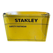 Stanley STA20056-110 Atlas Low Black/White Stripe Safety Trainers UK11