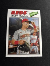 2026 Topps Heritage Matt McLain #252 Short Print SP Reds