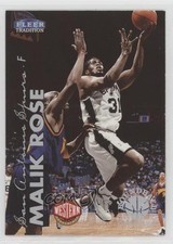 1999-00 Fleer Tradition Roundball Collection Malik Rose #179RB 0c6