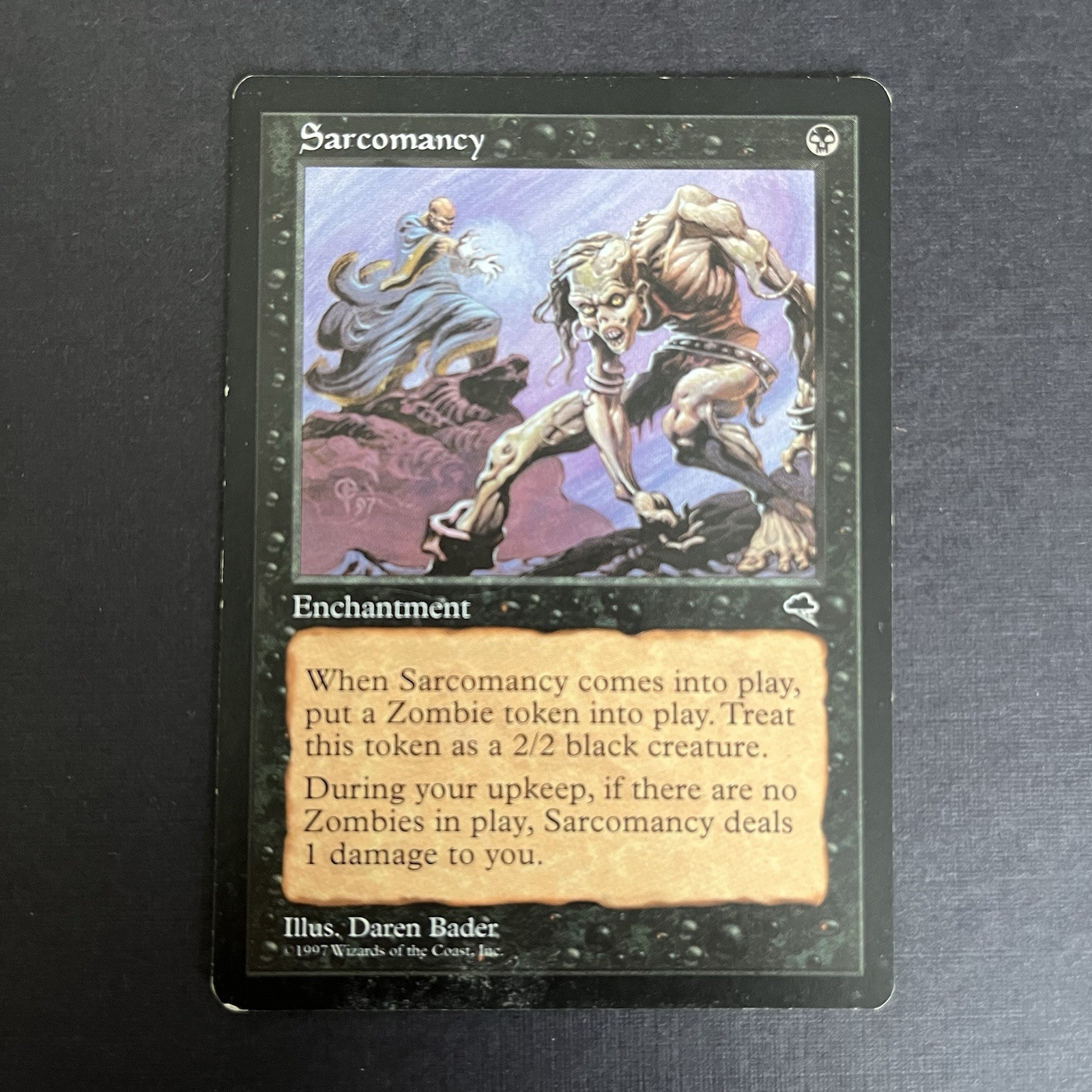 MTG Sarcomancy Tempest - Magic: The Gathering - Premodern - Commander #1