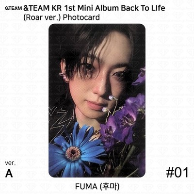 &TEAM KR 1st Mini Album Back To Life Roar/Breath/Gaze ver